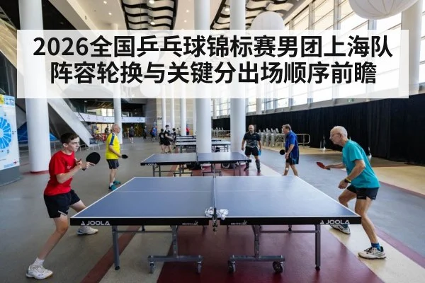 2026全国乒乓球锦标赛男团上海队阵容轮换与关键分出场顺序前瞻